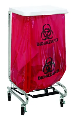Quantum 18-M-HAMP Hamper, 20"W x 18"L x 38"H, Chrome