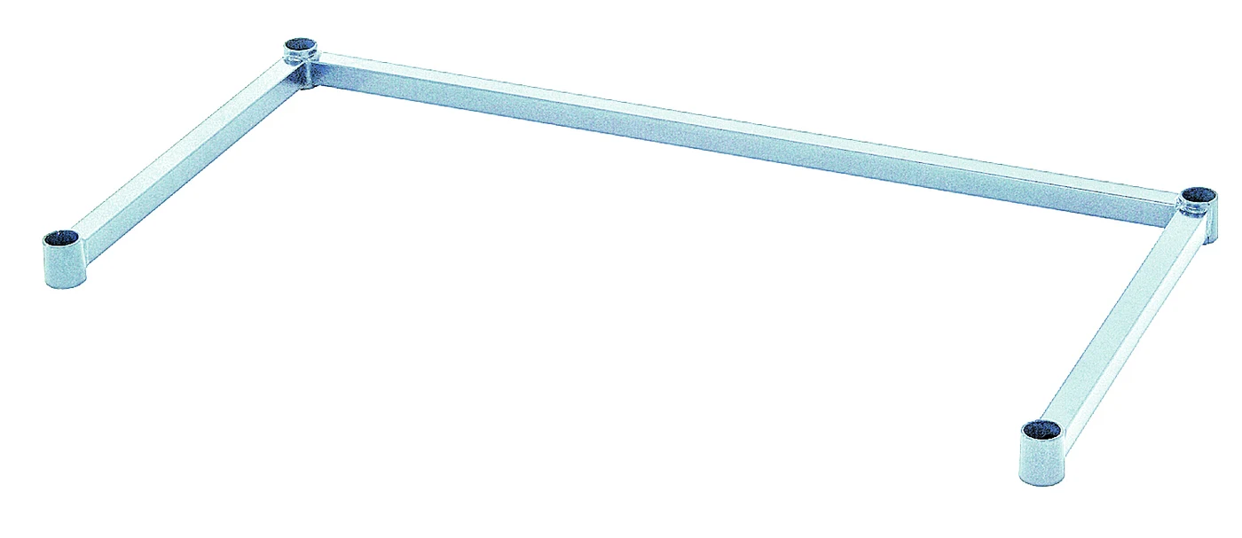 Quantum 1860FC Wire Frame, 60"W x 18"D, Chrome