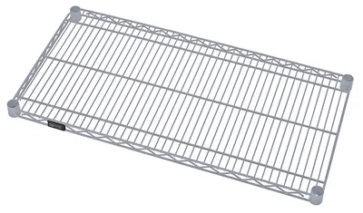 Quantum 1224GY Wire Shelf, 24"W x 12"D, 600-800 lb capacity, Gray