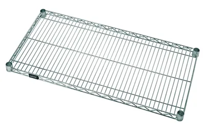 Quantum 1236S Wire Shelf, 36"W x 12"D, 600-800 lb capacity, Stainless