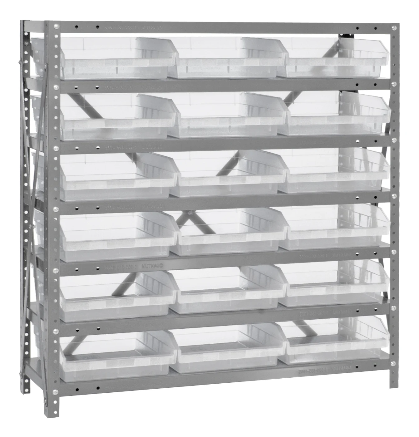 Quantum 1839-110CL Shelving Unit, 18"D x 36"L x 39"H, 400 lb capacity, Galvanized