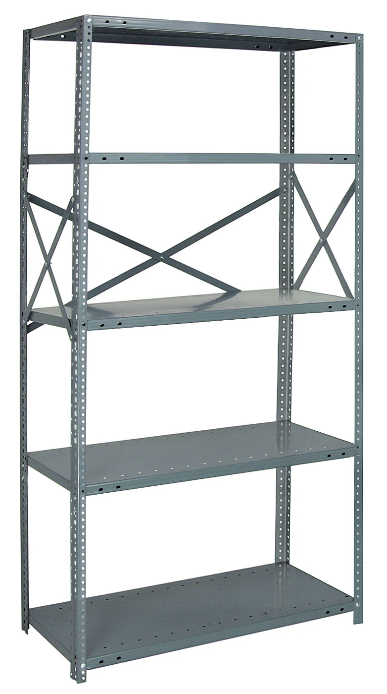 Quantum 75-1836-5 IRONMAN, 18"W x 36"L x 75"H, 400 lb capacity, Gray