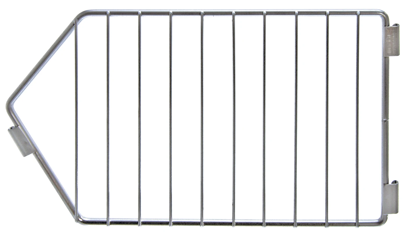 Quantum 209DC Wire Divider, 20"D x 9"H, Chrome