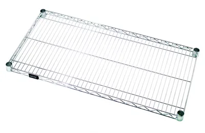 Quantum 2124C Wire Shelf, 24"W x 21"D, 600-800 lb capacity, Chrome