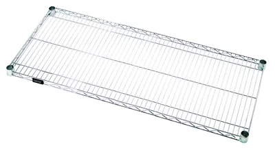 Quantum 2448C Wire Shelf, 48"W x 24"D, 600-800 lb capacity, Chrome