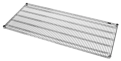 Quantum 2460CHD Wire Shelf, 60"W x 24"D, 1000 lb capacity, Chrome