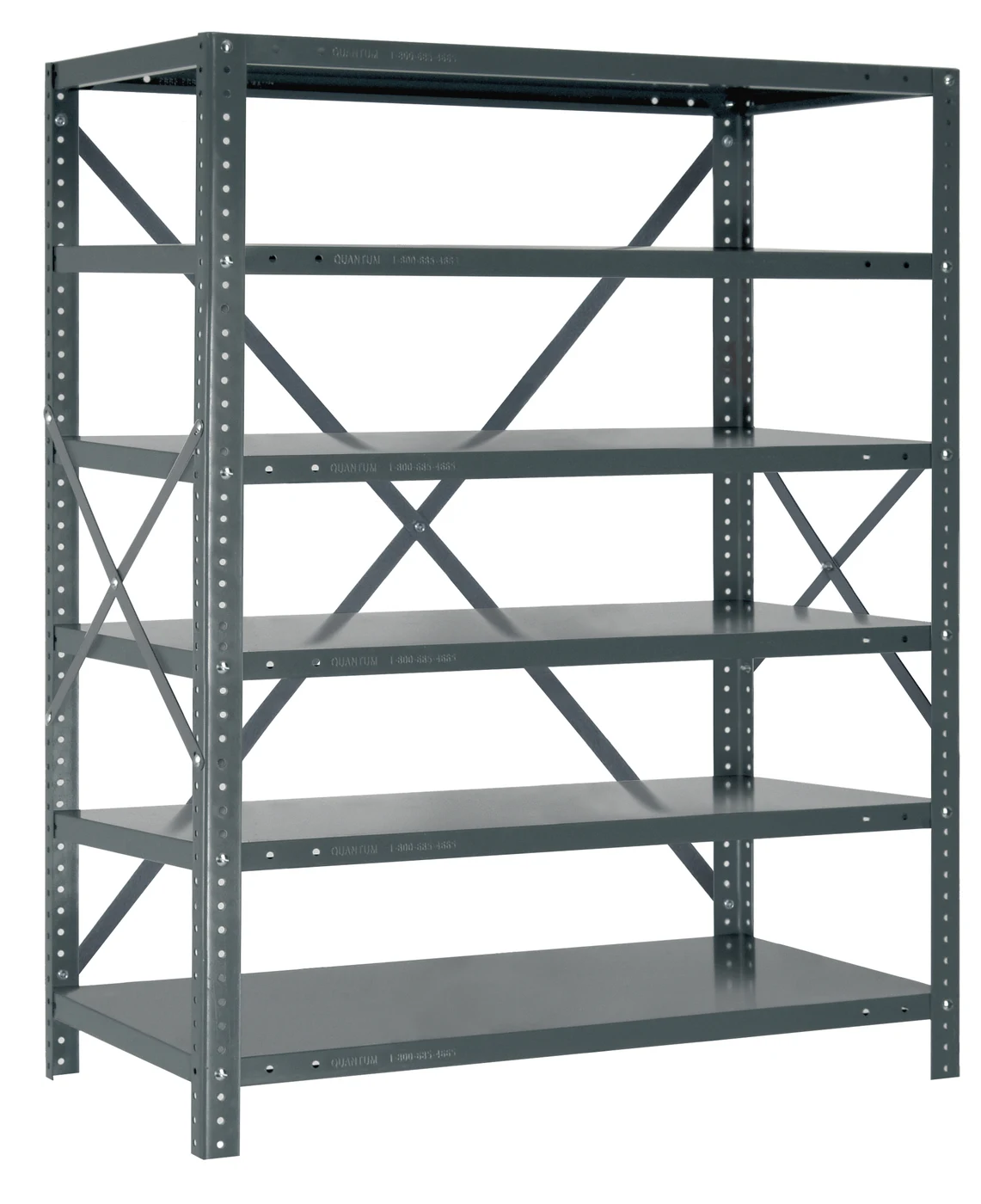 Quantum 39-1236-6 IRONMAN, 12"W x 36"L x 39"H, 400 lb capacity, Gray