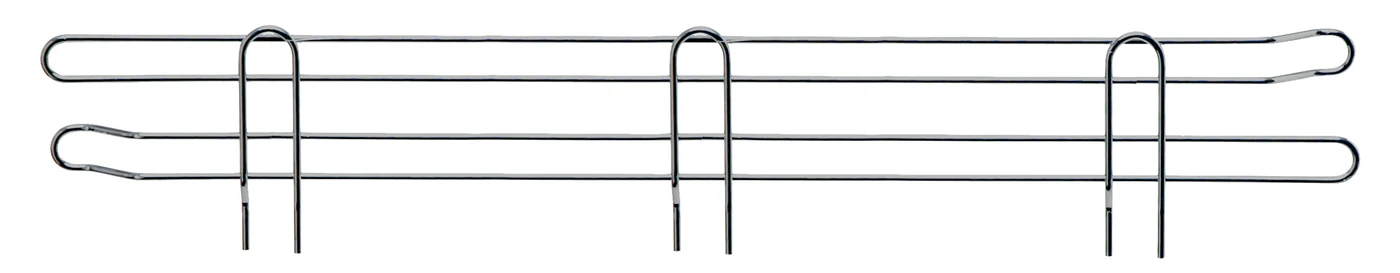 Quantum BL48S Back Ledge, 48"W x 4"H, Stainless