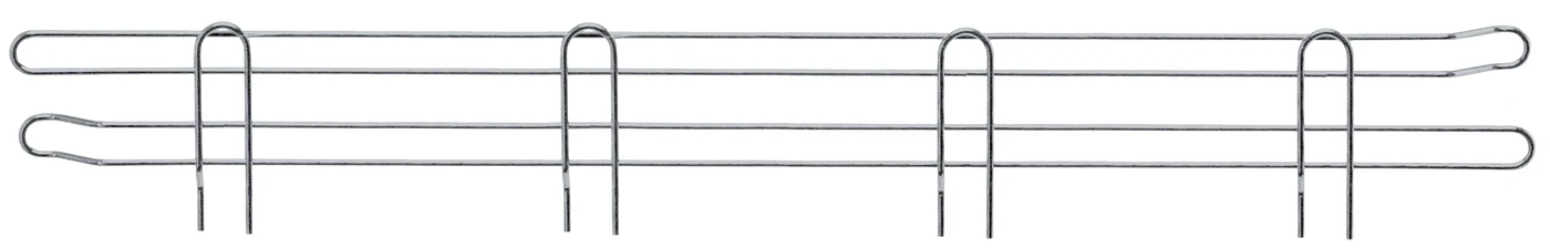 Quantum BL72S Back Ledge, 72"W x 4"H, Stainless