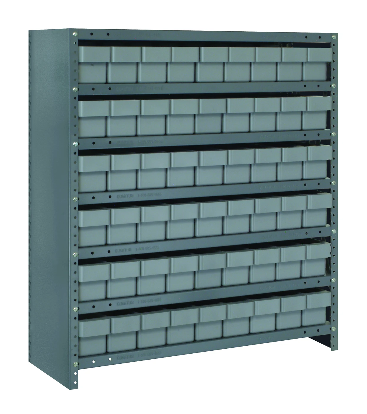 Quantum CL1839-604GY Shelving Unit, 18"D x 36"L x 39"H, 400 lb capacity, Galvannized