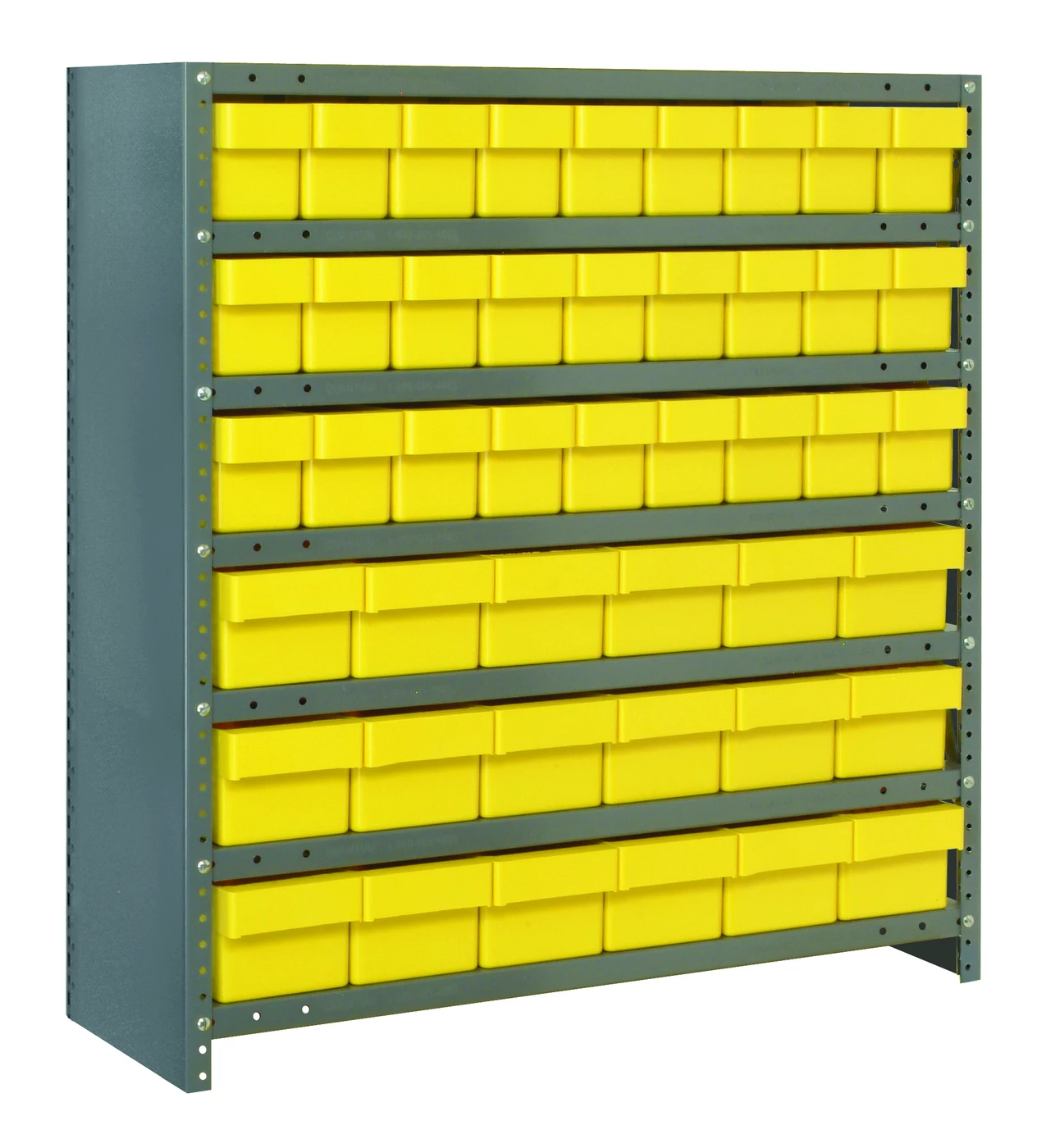 Quantum CL1839-624YL Closed Shelving Unit, 18"D x 36"L x 39"H, 400 lb capacity, Galvannized