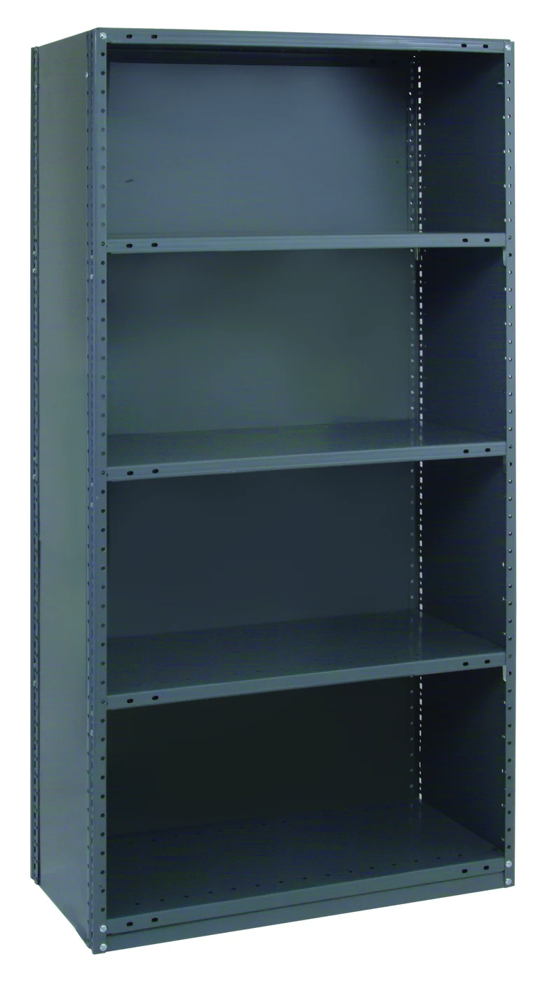 Quantum CL75-1236-5 IRONMAN, 12"W x 36"L x 75"H, 400 lb capacity, Galvannized