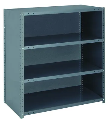 Quantum CL75-1236-4 IRONMAN, 12"W x 36"L x 75"H, 400 lb capacity, Galvannized