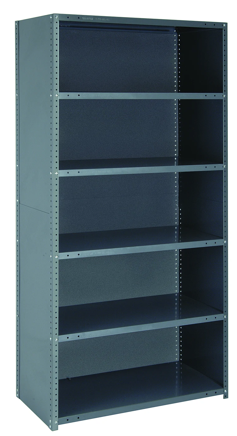 Quantum CL75-1236-6 IRONMAN, 12"W x 36"L x 75"H, 400 lb capacity, Galvannized