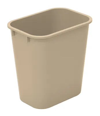 Quantum COF-03BG Crusader Office Container, 12"L x 11.74"W x 8.41"H, 3 gal. capacity, Beige