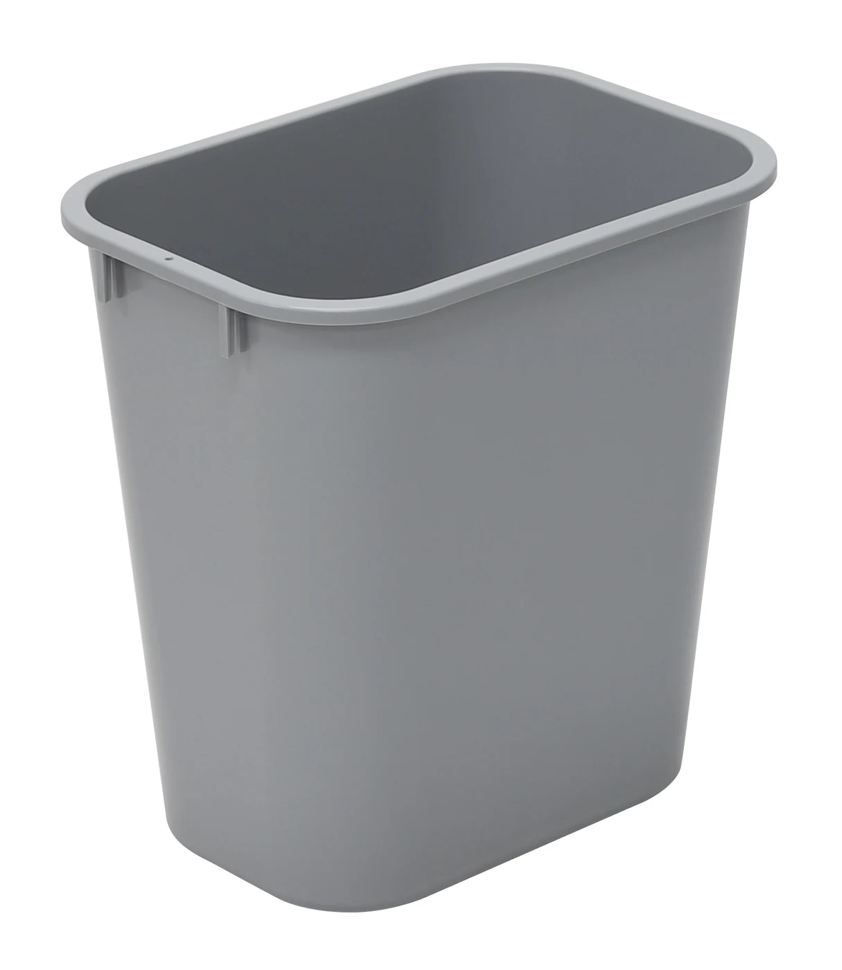 Quantum COF-03GY Crusader Office Container, 12"L x 11.74"W x 8.41"H, 3 gal. capacity, Gray