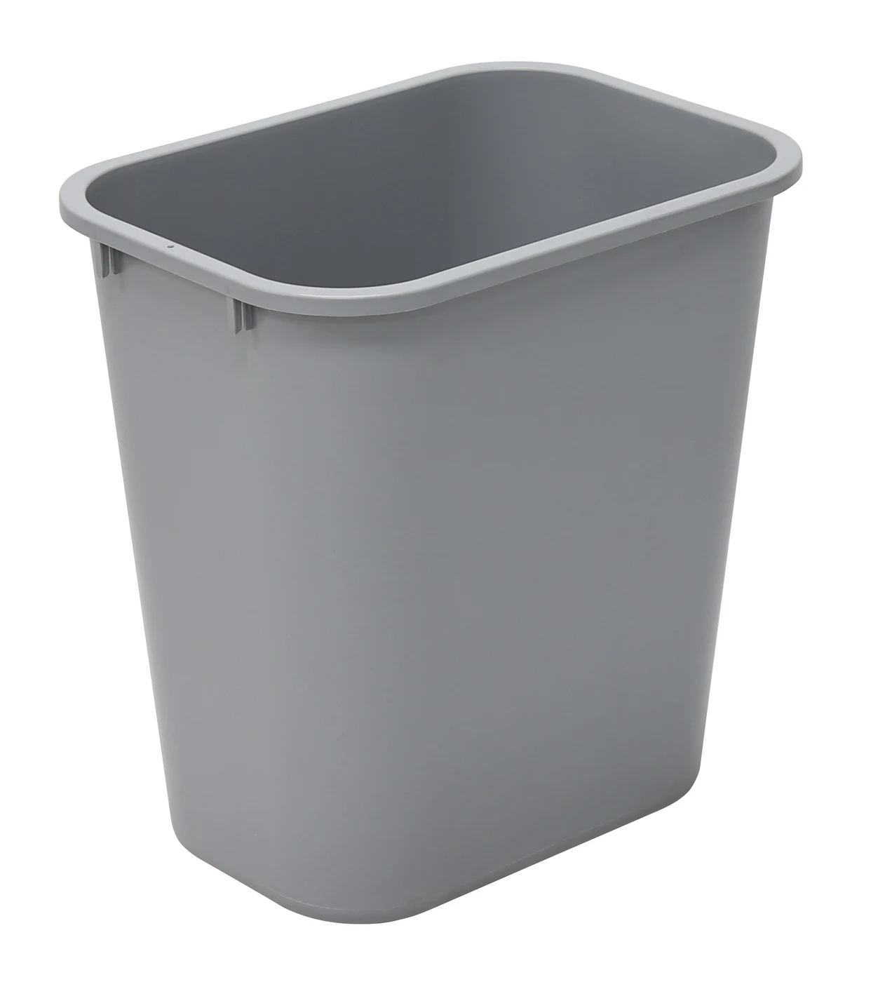Quantum COF-07GY Crusader Office Container, 15"L x 14.67"W x 10.59"H, 7 gal. capacity, Gray