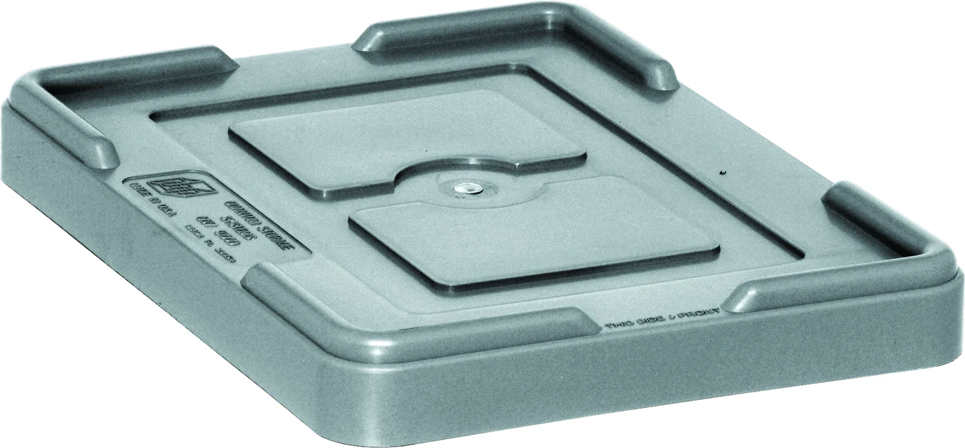 Quantum COV91000GYCS Lid Cover for Use with DG91025, Gray, Case of 10