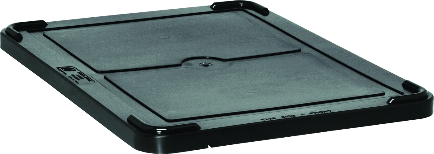 Quantum COV93000COCS Conductive Lid Cover, Black, Case of 3