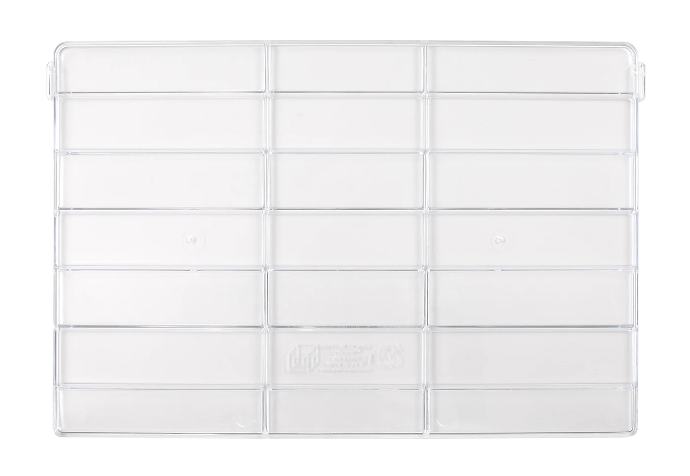 Quantum CRDUS270CL Cross Divider, Clear, Pack of 6