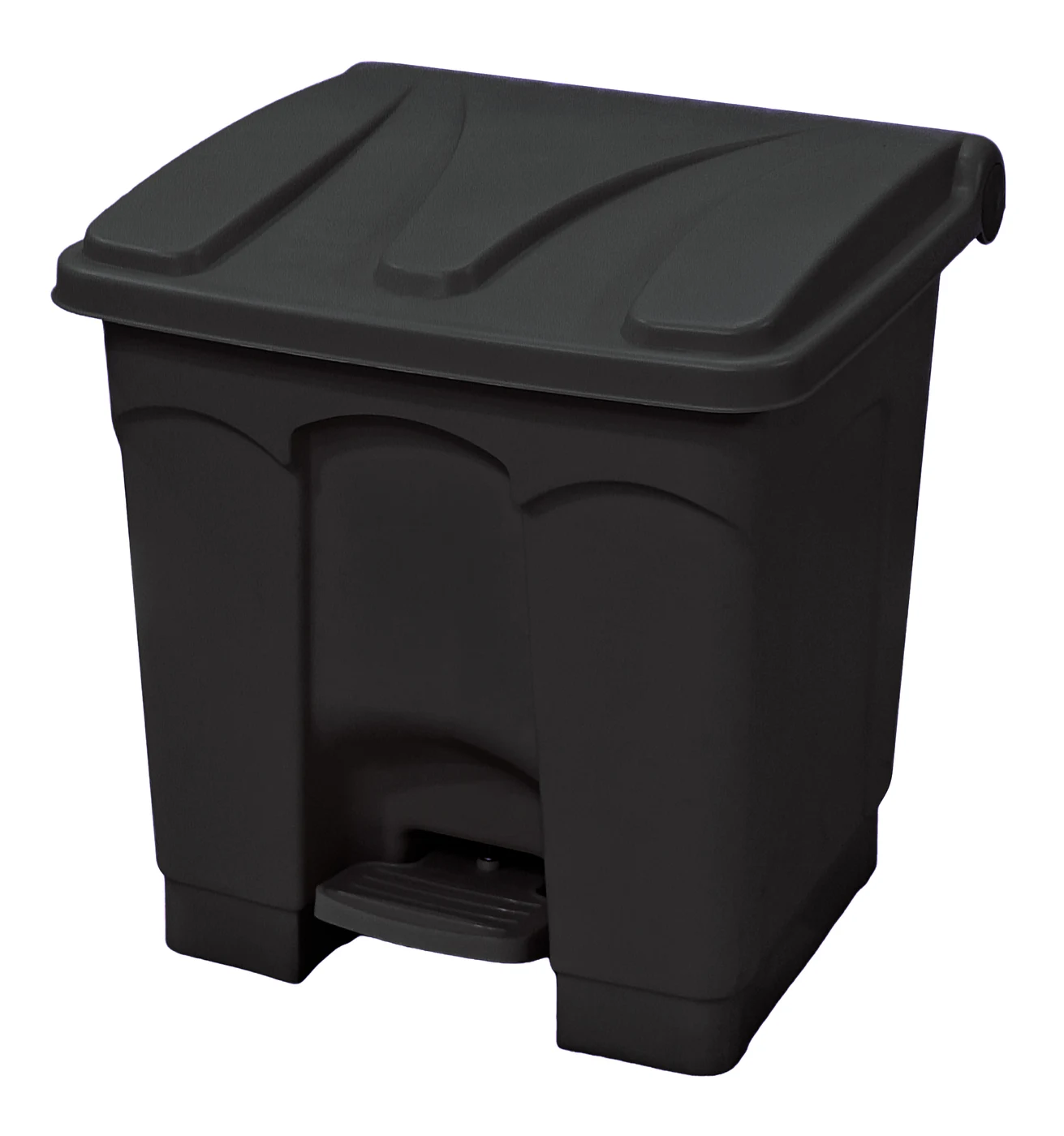 Quantum CSO-08BK Step-On Container, 8 Gal. capacity, Black