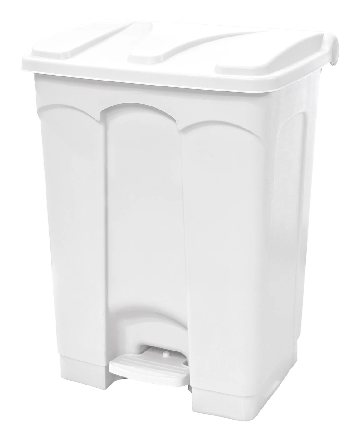 Quantum CSO-18WT Step-On Container, 18 Gal. capacity, White