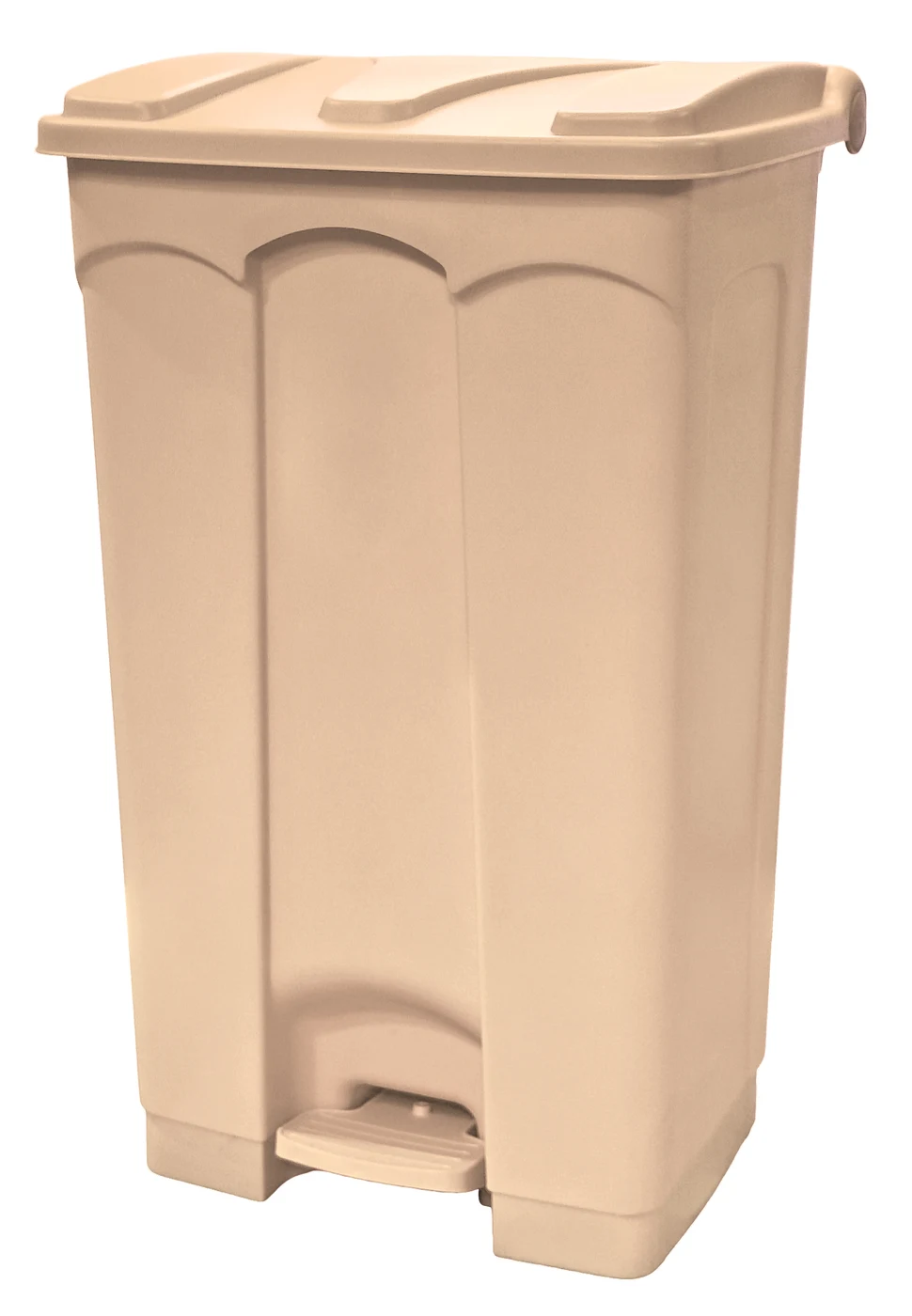 Quantum CSO-23BG Step-On Container, 23 Gal. capacity, Beige