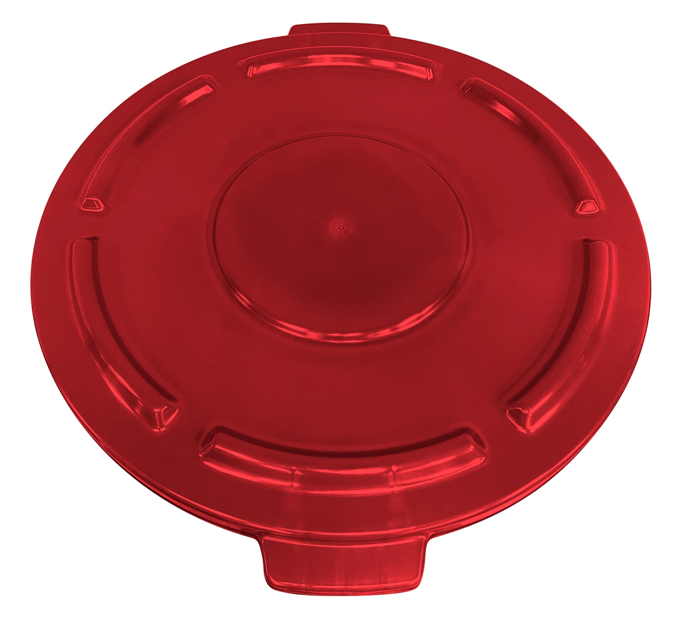Quantum CTC-L20RD Round Heavy-duty Utility Container Lid, Red