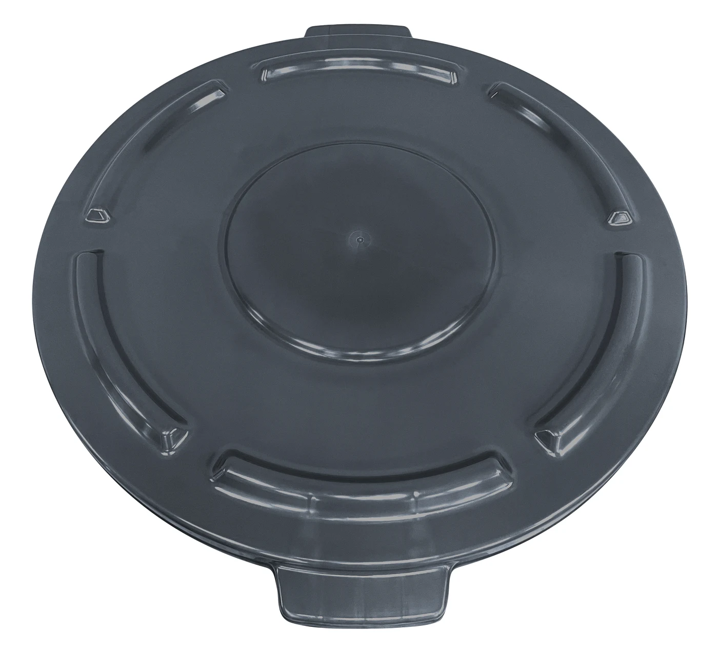 Quantum CTC-L32GY Round Heavy-duty Utility Container Lid, Gray