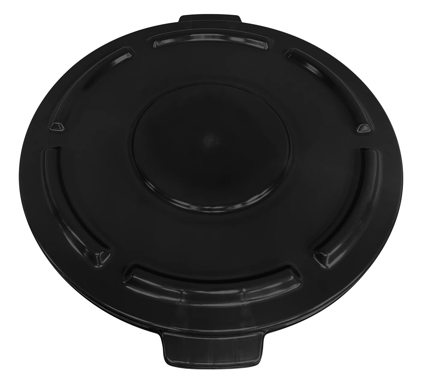 Quantum CTC-L44BK Round Heavy-duty Utility Container Lid, Black