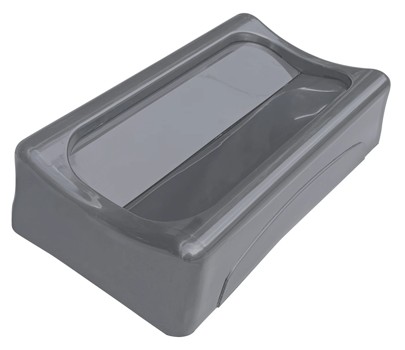 Quantum CTH-LDSGY Crusader Thin Container Drop Shot Lid, Gray
