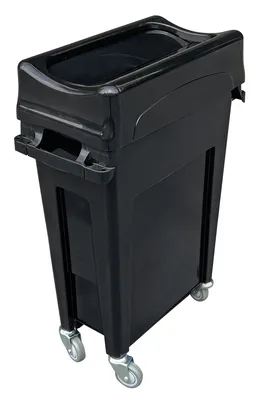 Quantum CTH-MOB Crusader Thin Container Mobile Kit, 250 lb capacity, Gray Metalic