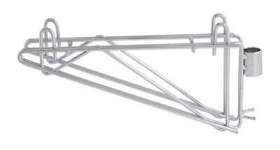 Quantum DCB12 Cantilever Multiple Shelf Post Wall Mount, Chrome