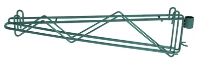 Quantum DCB24P Cantilever Multiple Shelf Post Wall Mount, Green