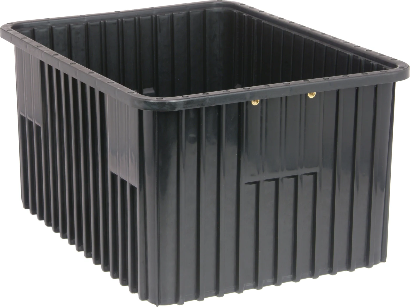 Quantum DG93120CONB Conductive Dividable Grid Container, 22-1/2"L x 17-1/2"W x 12"H, Black