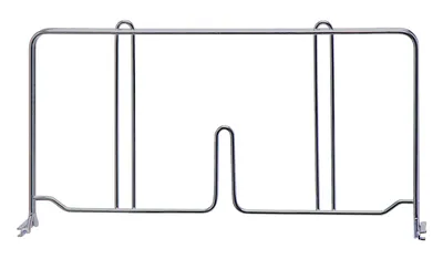 Quantum DIV14S Wire Shelf Divider, 14"D x 8"H, Stainless