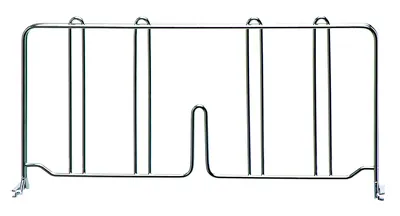 Quantum DIV18 Wire Shelf Divider, 18"D x 8"H, Chrome