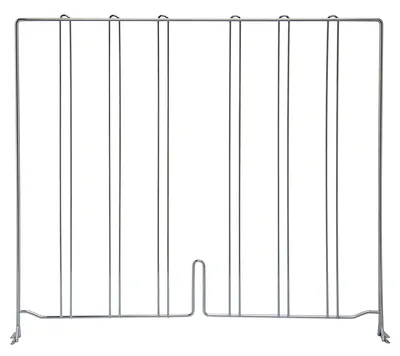 Quantum DIV24X21GY Wire Shelf Divider, 24"D x 21"H, Gray