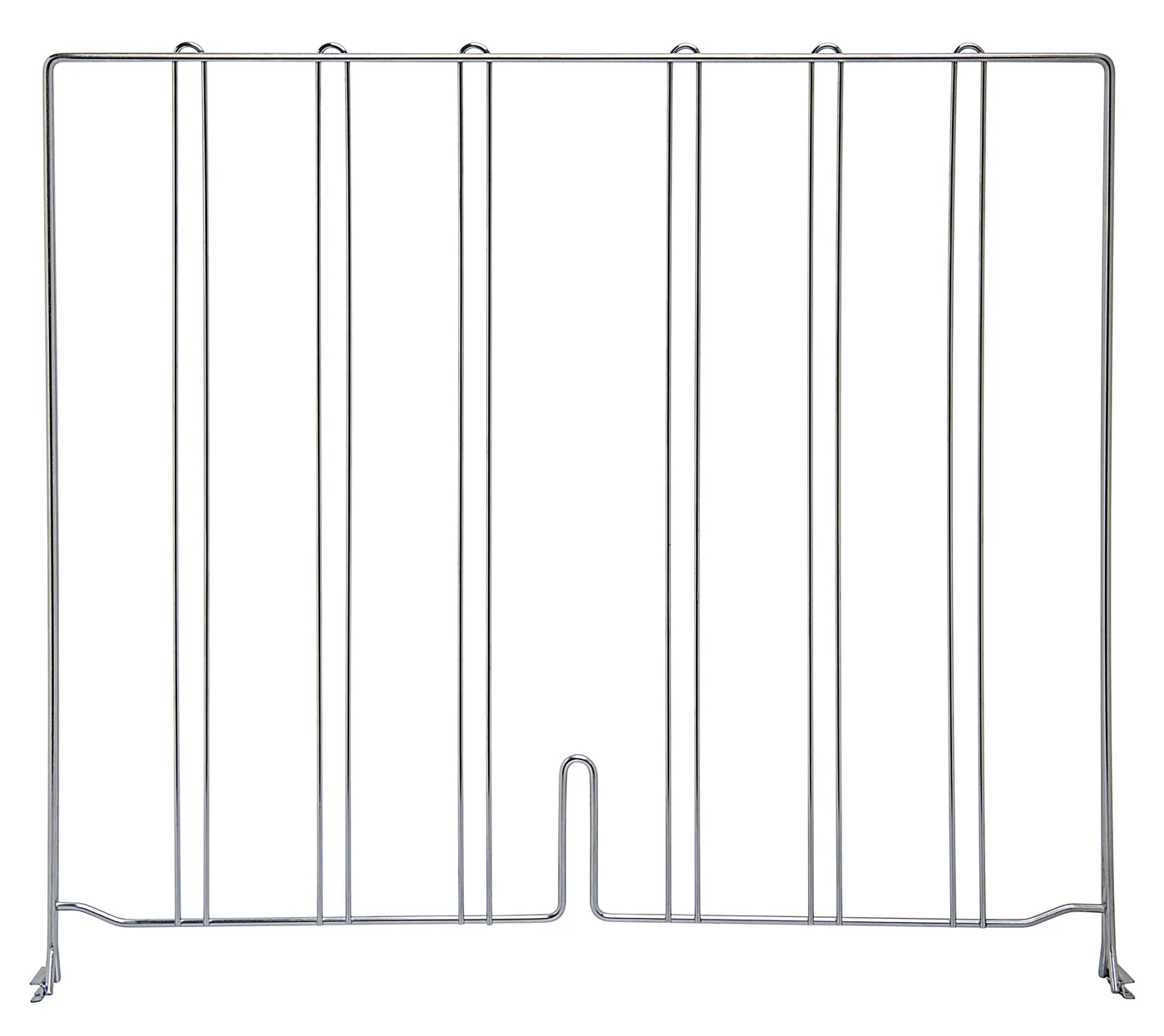 Quantum DIV24X21GY Wire Shelf Divider, 24"D x 21"H, Gray
