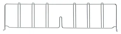 Quantum DIV30 Wire Shelf Divider, 30"D x 8"H, Chrome