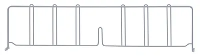 Quantum DIV30GY Wire Shelf Divider, 30"D x 8"H, Gray