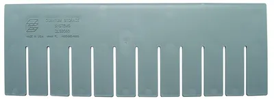 Quantum DL92060 Long Divider for Use with DG92060, Gray, Pack of 6