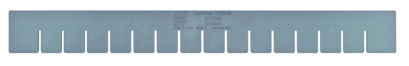 Quantum DL93030 Long Divider for Use with DG93030, Gray, Pack of 6