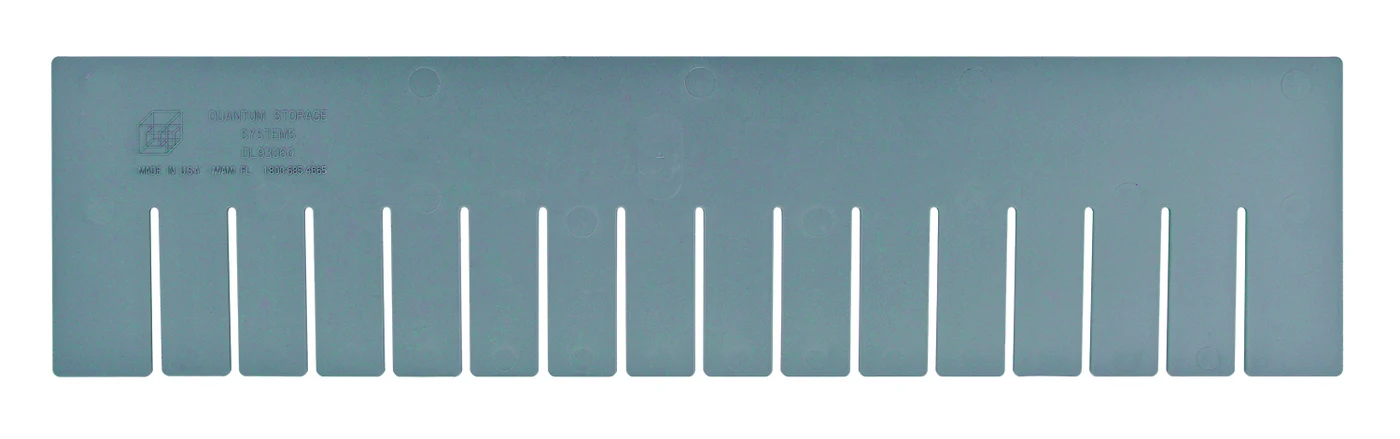 Quantum DL93060 Long Divider for Use with DG93060, Gray, Pack of 6