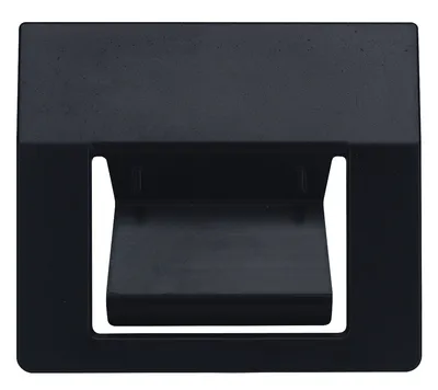 Quantum DLT-6 Divider Label Tabs, Black, Pack of 6