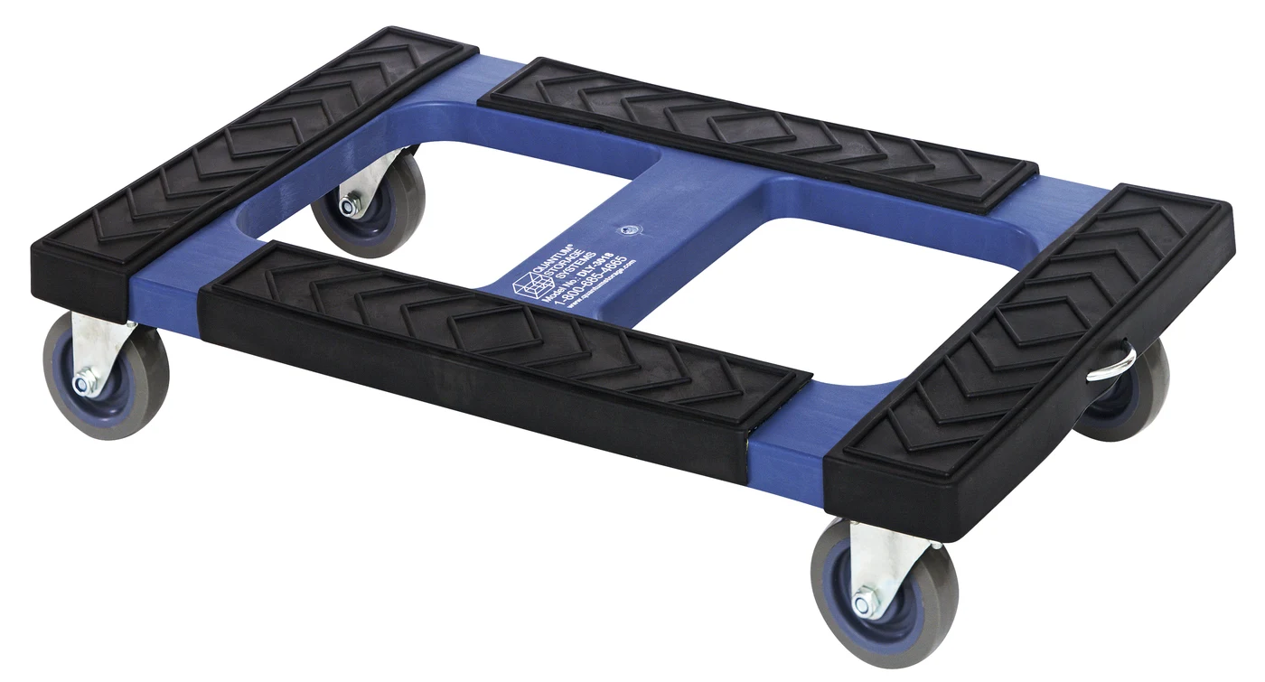 Quantum DLY-3018 Dolly, 30"W x 18"D, 1000 lb capacity, Blue