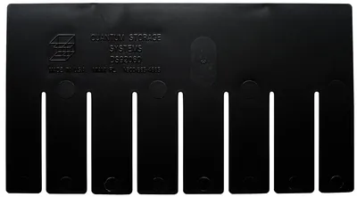 Quantum DS92060CO Conductive Short Divider, Black, Pack of 6