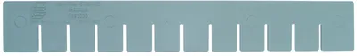 Quantum DS93030 Short Divider for Use with DG93030, Gray, Pack of 6