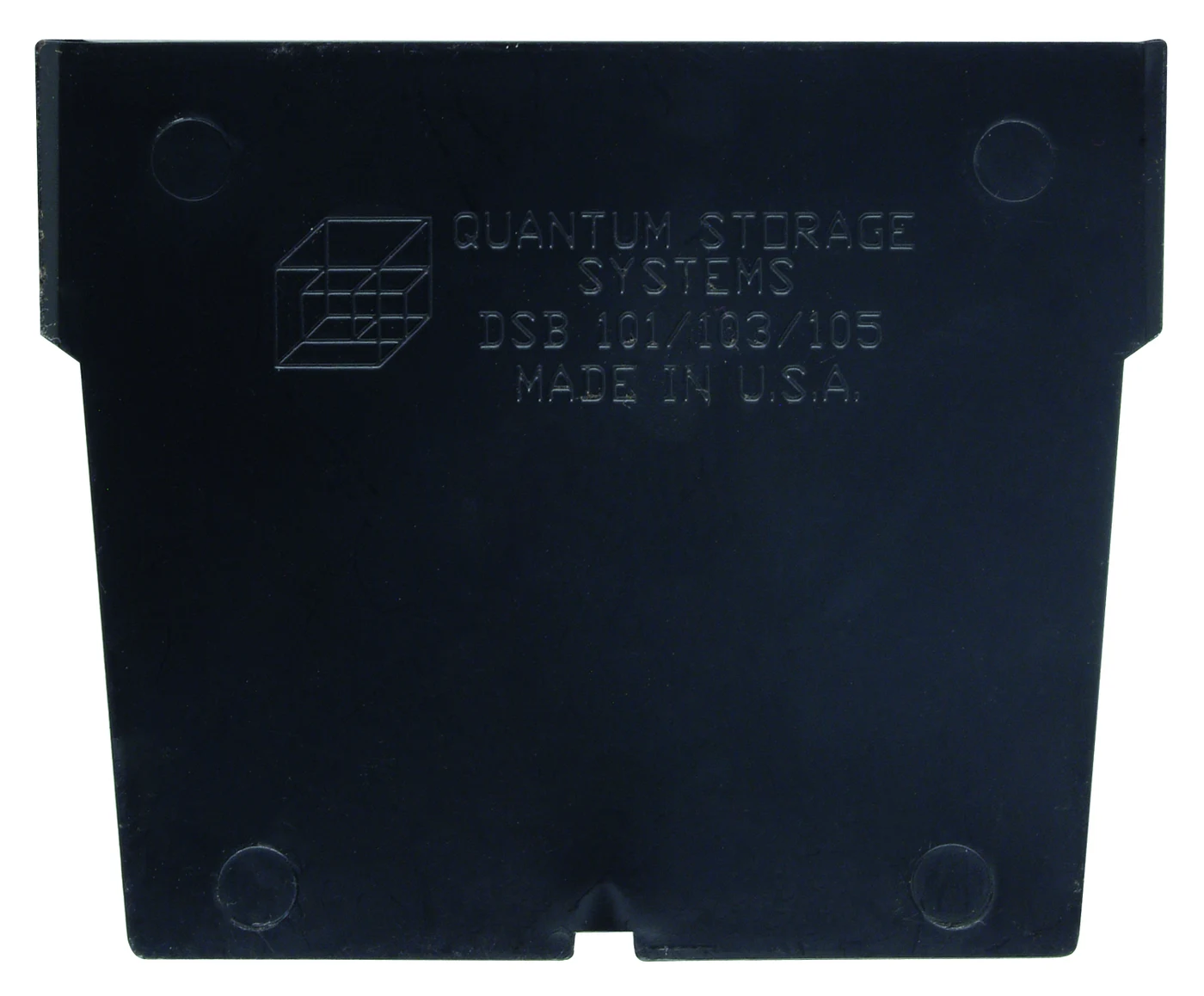 Quantum DSB105 Bin Divider for Bin QSB105, Black, Pack of 50