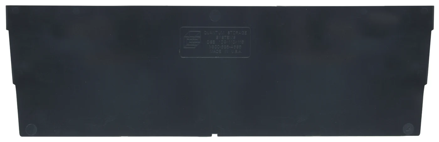 Quantum DSB109/110/116 Bin Divider for Use with QSB109, Black, Pack of 50